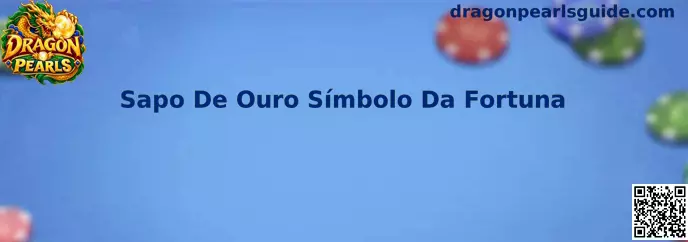 Sapo De Ouro Símbolo Da Fortuna